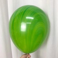 Латексный шар 11″ супер агат зеленый