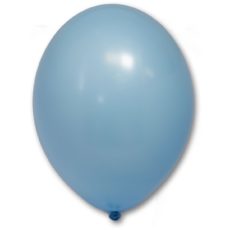 Латексный шар пастель голубой
