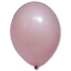 Латексные шары круглые без рисунка пастель розовый (светлый)
