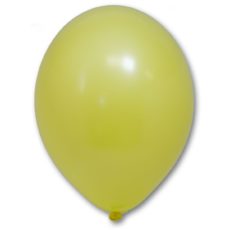 Латексный шар пастель желтый