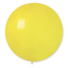 Латексныq шар гигант желтый