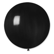 Латексный шар гигант черный