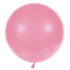 Латексный шар гигант розовый