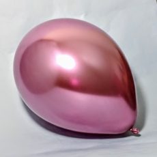 Латексный шар 11″ хром розовый chrome mauve