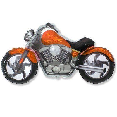 Фольгированный шар мотоцикл