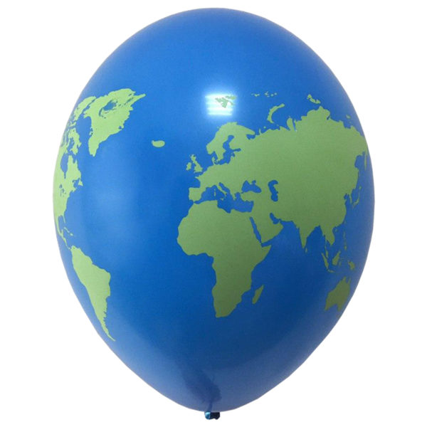 Латексный шар планета земля