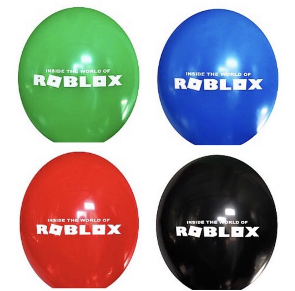 Воздушный шар с рисунком “Roblox”. Изготовлены из натурального латекса. Размер в надутом виде около 30 см.