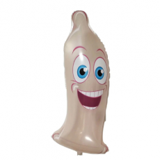 Фольгированный шар в форме презерватива